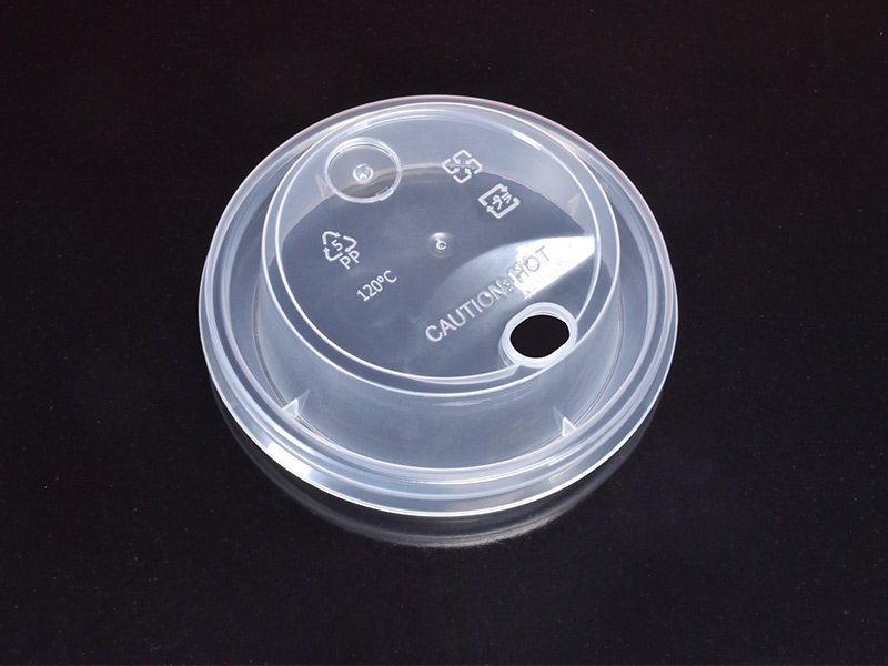Bevanda calda di Caffè Coperchi Di Plastica Con Due Fori