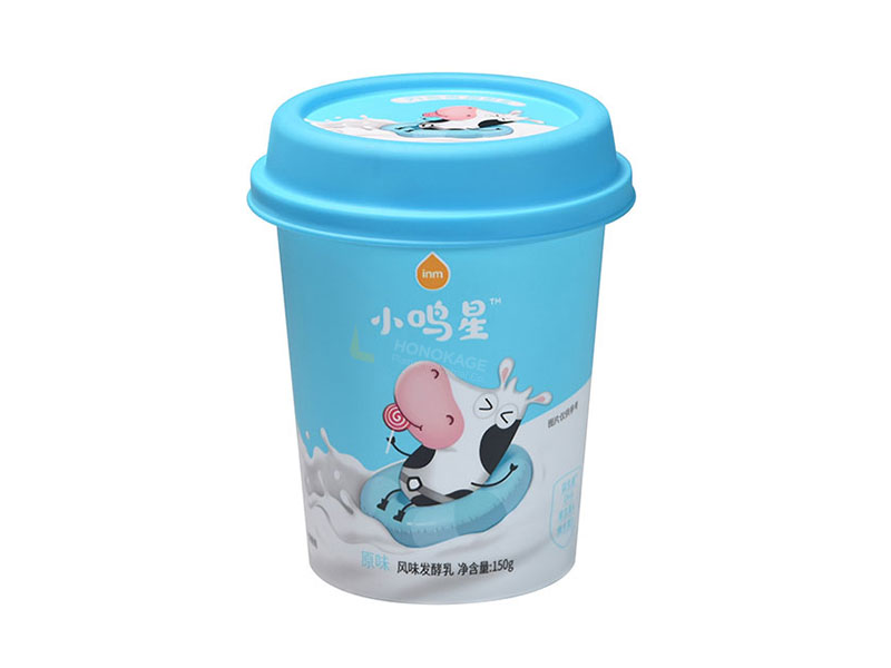 150g PP Yogurt Tazza Con Coperchio E Cucchiaio