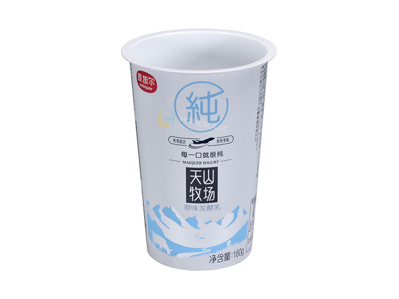 180g di Plastica Tazza di Yogurt In Versione Rotonda